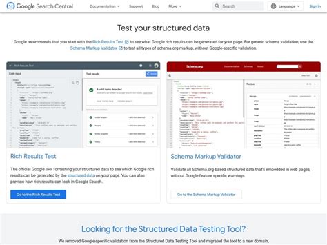 rich test tool|Schema Markup Testing Tool .